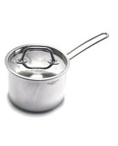 Sauce Pan 2.6 Qt, 16cm 3 Ply S/S With Cover
