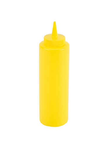 Squeeze Bottle 8 OZ Yellow