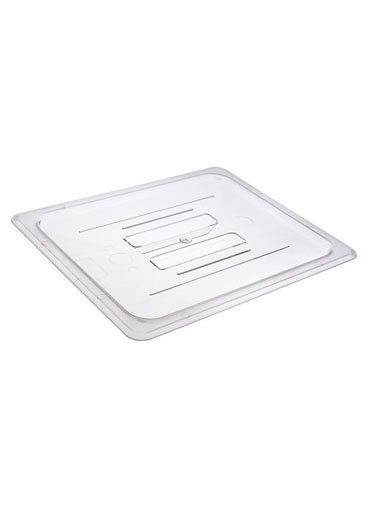 Half Size Solid Cover For Food Pan Polycarbonate NSF