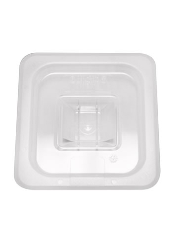 1/6 Size Solid Cover For Food Pan Polycarbonate NSF replaced by 31600C
