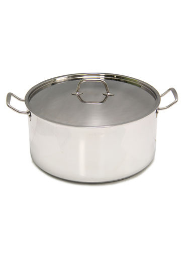 Sauce Pot 11.7 Qt, 28cm 3 Ply S/S With Cover