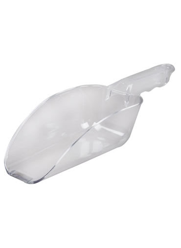 Ice Scoop Polycarbonate Clear 64 OZ