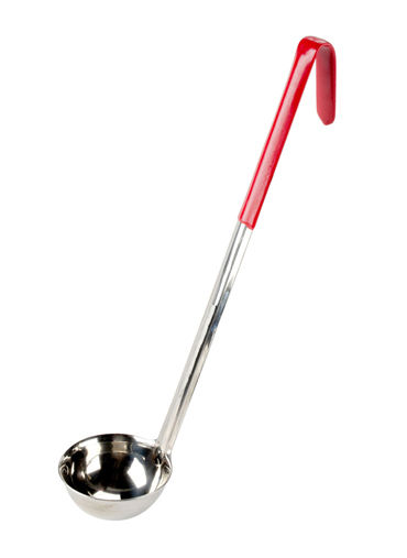 1 PC Ladle Plastic Coated 12 OZ, 1 MM (Red) replaced by 772112