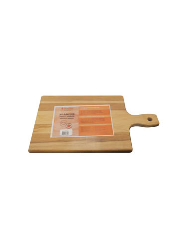 Rectangular Cutting Board With Handle 10x18x¾” Maple