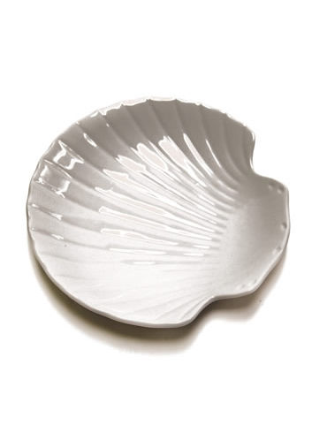 Baking Shell White Ceramic 7-1/4 OZ