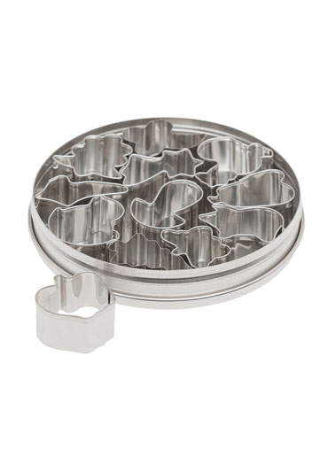 Country Cutter Set 12 Piece (Stainless Steel)