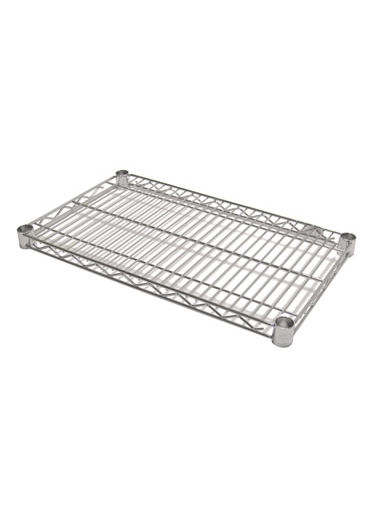 Chrome Commercial Wire Shelving 21