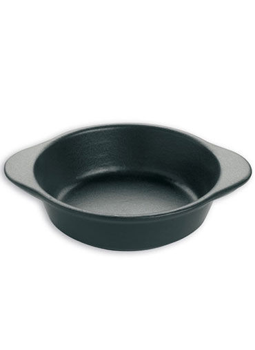 Round Dish 15Cm Black/Black 0.5L
