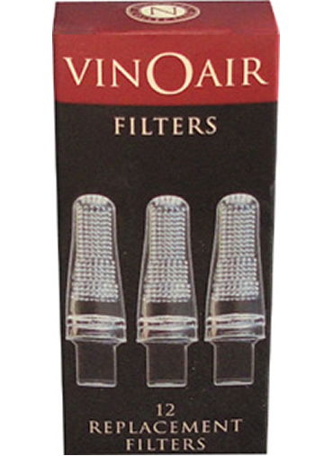 Filters, Replacement, Box Of 12 For VinOair And VinOair Premier