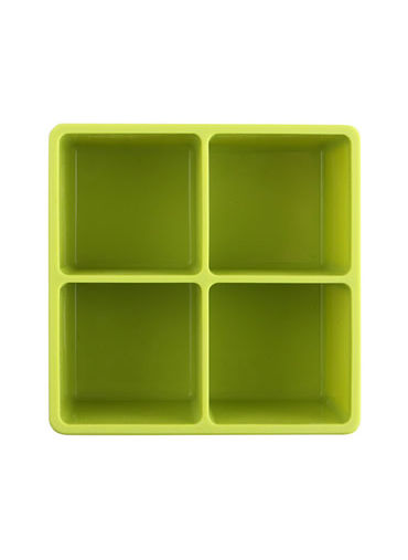Cube Ice Tray XL Size, Green (3.75