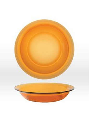 Lys Amber Deep Round Dish 28 Cm (11