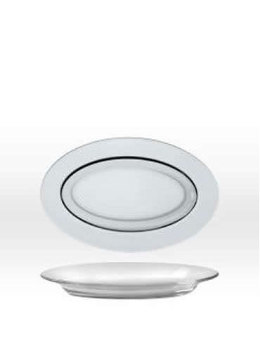 Lys Clear Oval Dish 26 cm (10 1/4