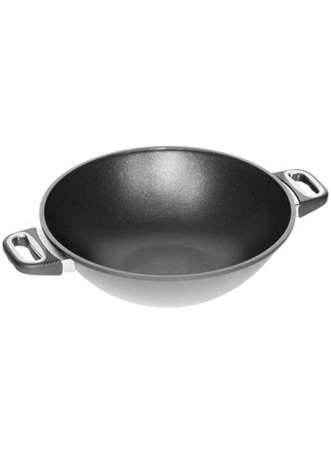 Wok 32Cm, 11Cm High With Two Side Handles