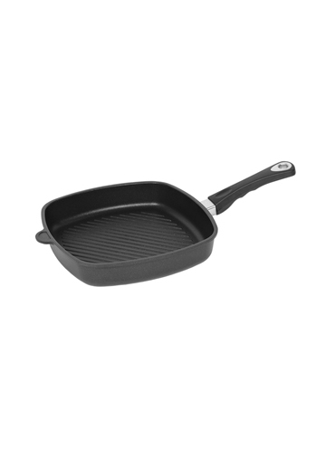 Induction Square Pan 26x26Cm, 4Cm High Grill Bottom