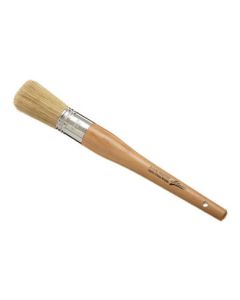 White Boar Bristle Pastry Brushes Diameter 1.25''