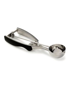 Ice Cream Scoop-Mechanical  With Soft Touch Handles S/s