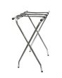 Chrome-Plated Steel Tray Stand