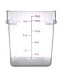 Food Storage Container Polycarbonate Square 18 QT NSF