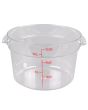 Food Storage Container Polycarbonate Round 12 QT NSF