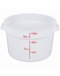 Food Storage Container Polyethylene Round 12 QT NSF