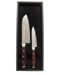 Santoku 165mm+Utility 120mm Knife Set Super GOU