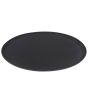 Tray Oval Non-Slip Fiberglass Black 28 7/8