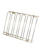 Overhead Glass Racks 5 Channels 18''x24''x4'' Brass