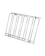 Overhead Glass Racks 5 Channels 18''x24''x4'' Chrome