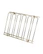 Overhead Glass Racks 11 Channels 18''x48''x4'' Brass