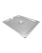 Half Size Slotted Cover For Anti-Jam Rect. 25 Gauge NSF 18-8 S/S