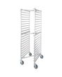 Aluminum Bun Pan Rack Z-Nesting 20 Rows