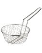 Culinary Basket Coarse Mesh Nickel Plated Steel Wire Diam. 8