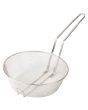 Culinary Basket Fine Mesh Nickel Plated Steel Wire Diam. 8