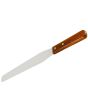 Straight Edge Spatula S/S Wooden Handle 8