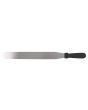 Straight Edge Icing Spatula S/S Plastic Handle Black 14