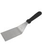 Griddle Scraper And Turner S/S Plastic Handle Black 4-5/8 x 3