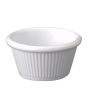 Fluted Ramekin 2 OZ White