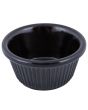 Fluted Ramekin 3 OZ Black