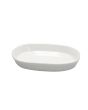 Oval Baking Dish White Ceramic 7 OZ 7 x 4-3/4 x 1-1/8