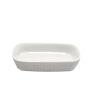 Rectangular Baking Dish White Ceramic 11 OZ