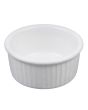 Ramekin White Ceramic 2-1/2 OZ 2-3/4 x 1-5/8