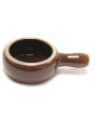 Onion Soup Bowl Brown Ceramic 8 OZ