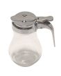 Syrup Dispensers 14 OZ With Chrome Plated Zinc Top And Silicone Gasket