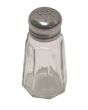 Salt And Pepper Shakers 1 OZ Glass Jar Stainless Steel Top