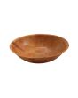 Round Salad Bowl Wood 10