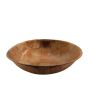 Round Salad Bowl Wood 16