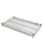 Chrome Commercial Wire Shelving 18