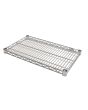 Chrome Commercial Wire Shelving 24