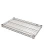 Chrome Commercial Wire Shelving 24