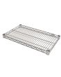 Chrome Commercial Wire Shelving 24